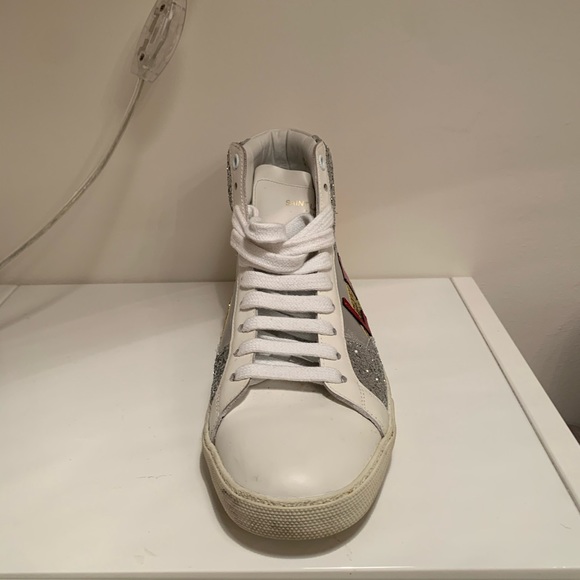 Yves Saint Laurent hi-top women’s sneakers - Picture 3 of 7